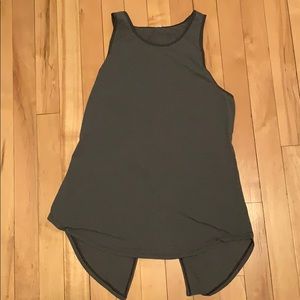 Lululemon cut out tank size 4